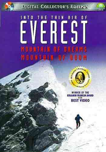 
Anatoli Boukreev on Everest summit ridge May 10, 1996 - Into the Thin Air of Everest - Mountain of Dreams, Mountain of Doom DVD cover
